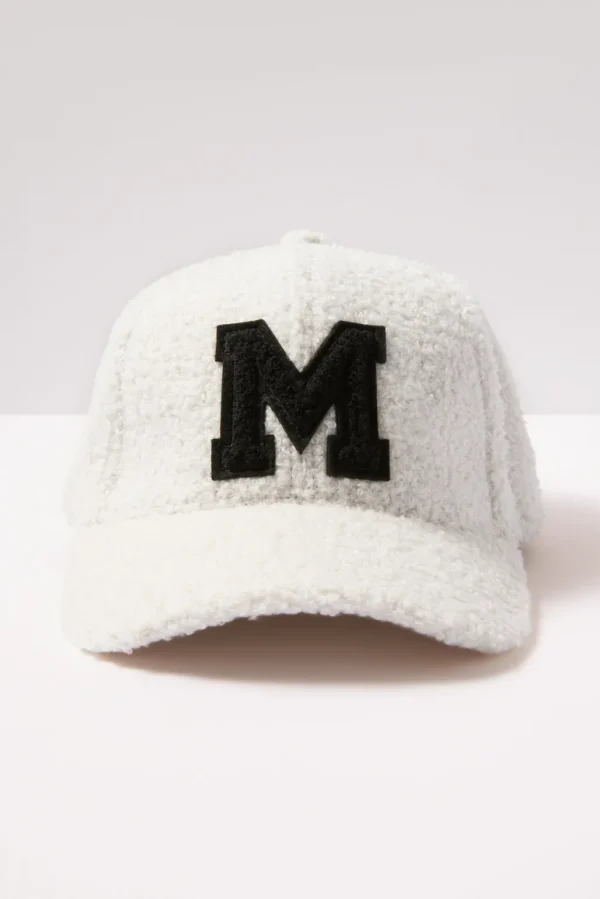 Initial Sherpa Baseball Hat