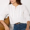 Jacqueline Lace Inset Blouse