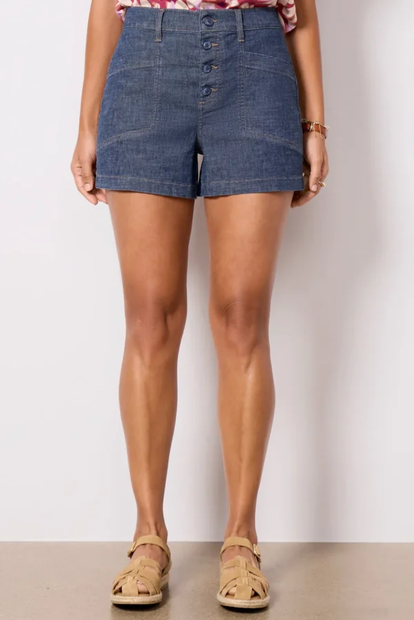 Joelle Stretch Linen Short