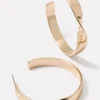 Kay Twisted Statement Hoop