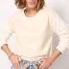 Kimberly Faux Leather Sweatshirt