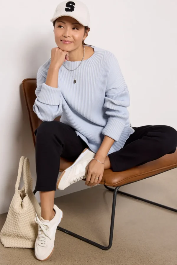 Kingsley Mock Neck Knit