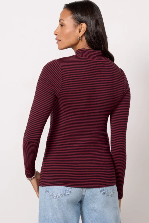 Kody Stripe Turtleneck