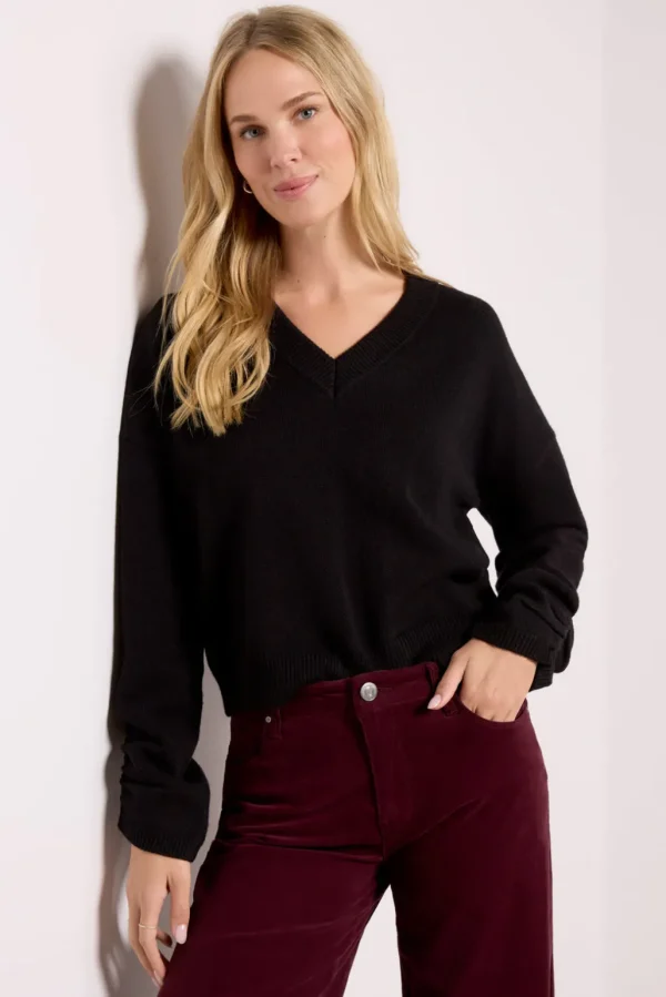 Latigo V Neck Sweater