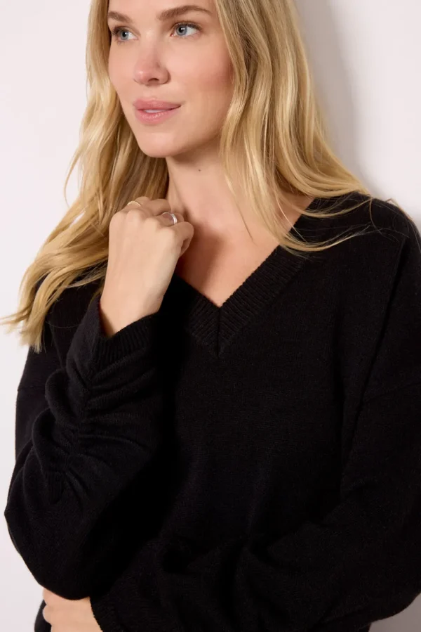 Latigo V Neck Sweater