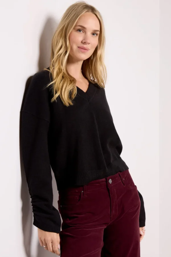 Latigo V Neck Sweater