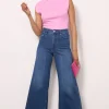 Le Palazzo Crop Wide Released Hem