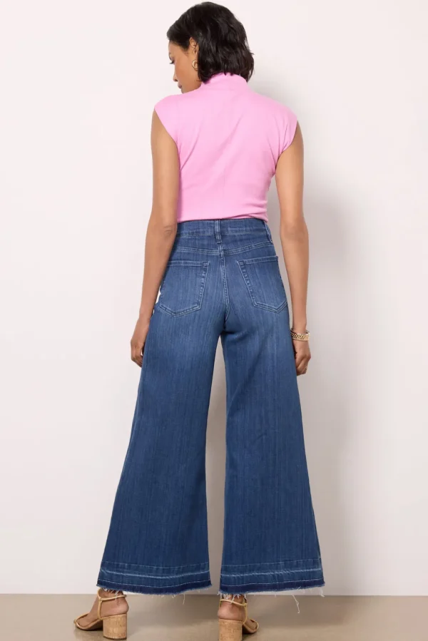 Le Palazzo Crop Wide Released Hem