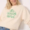 Le Weekend Oversized Sweatshirt