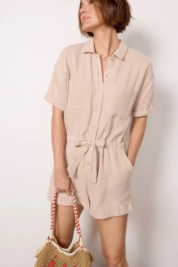 Lookout Gauze Romper