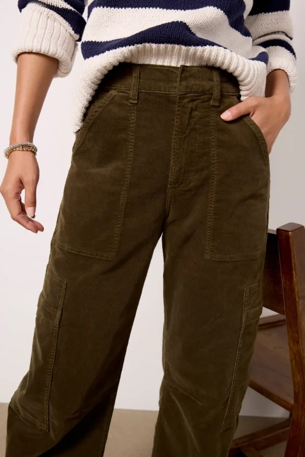 Marcelle Corduroy Cargo Pant