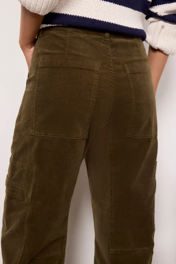 Marcelle Corduroy Cargo Pant