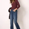 Natalie High Rise Fab Ab Bootcut