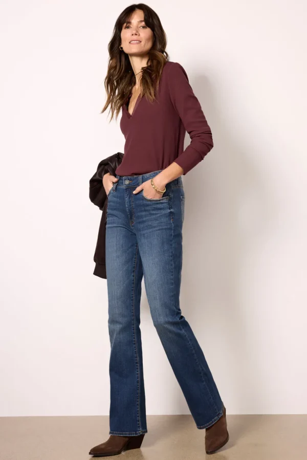 Natalie High Rise Fab Ab Bootcut