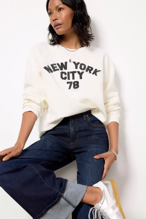 New York Reverse Slub Sweatshirt