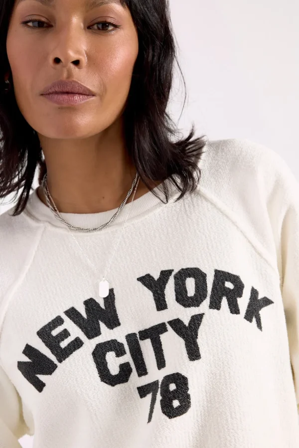 New York Reverse Slub Sweatshirt