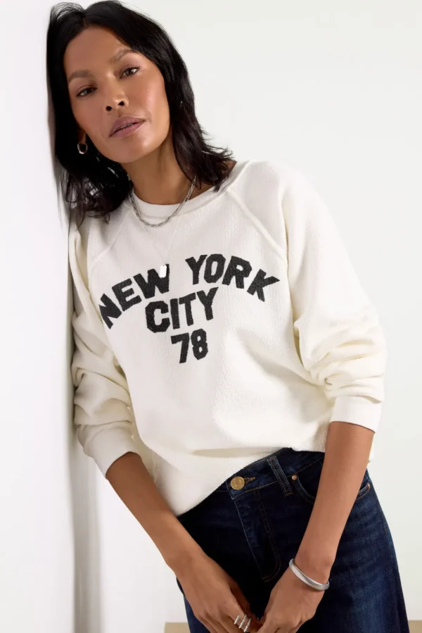 New York Reverse Slub Sweatshirt