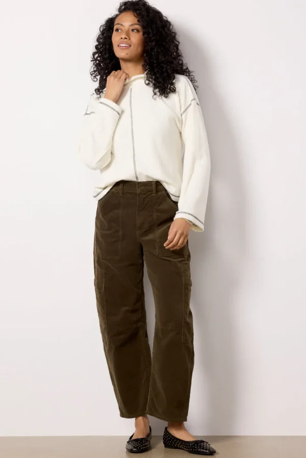 Noah Coverstitch Top