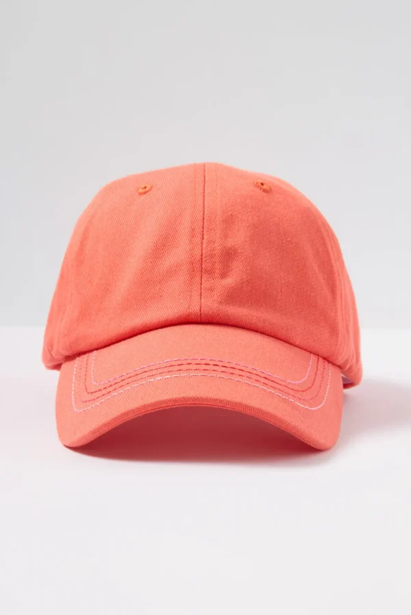 Poppy Red Baseball Hat