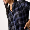 Pucker Plaid Shirt