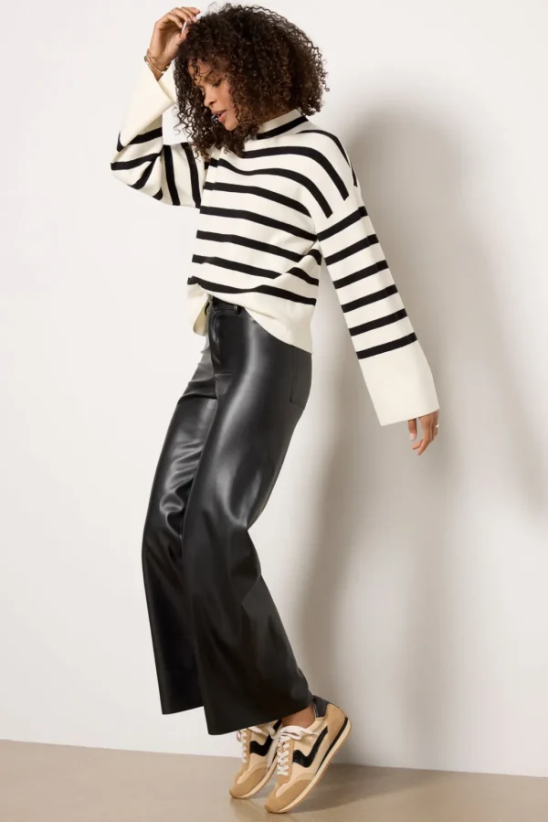 RILYNN FAUX LEATHER PANT