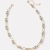 Rinna Two Tone Necklace