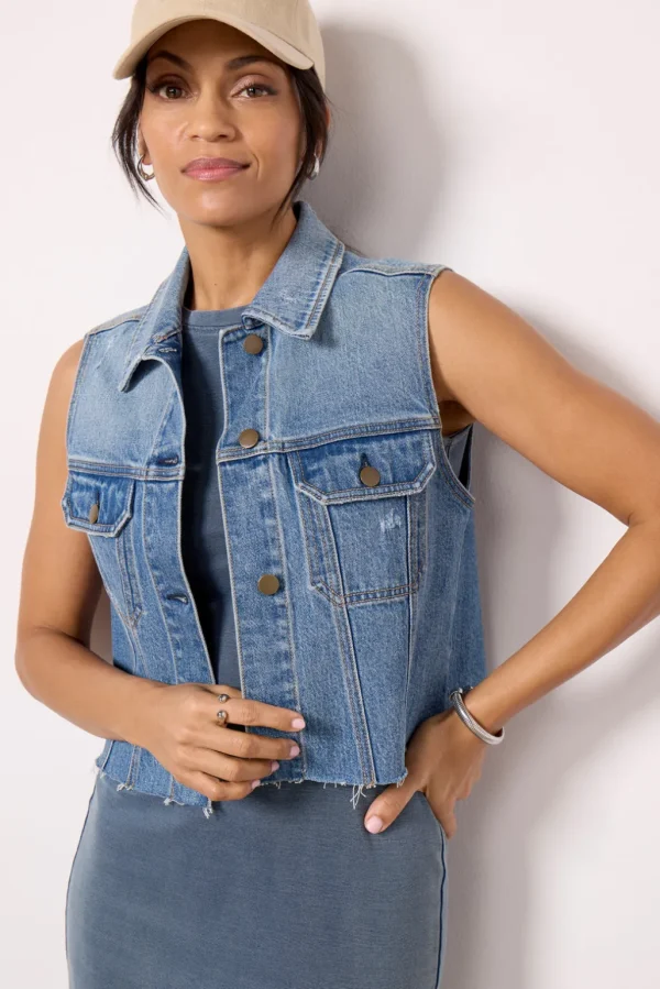 Robbie Denim Vest