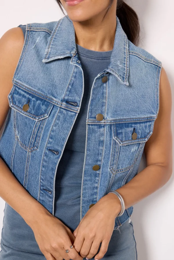 Robbie Denim Vest