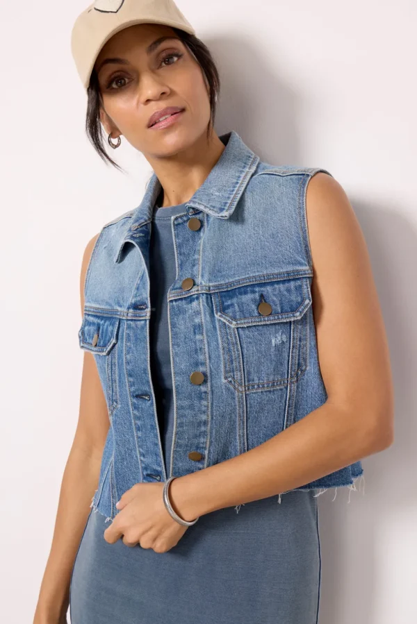 Robbie Denim Vest