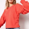 Samantha Puff Sleeve Sweatshirt