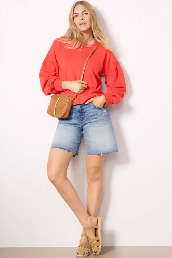 Samantha Puff Sleeve Sweatshirt