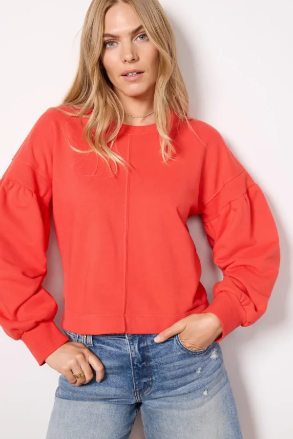 Samantha Puff Sleeve Sweatshirt