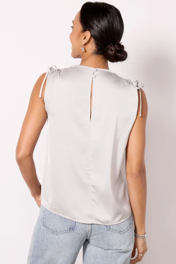 Saylor Tie Shoulder Top