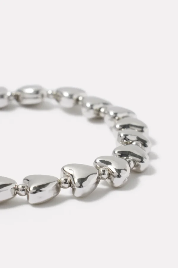 Silver Heart Bracelet