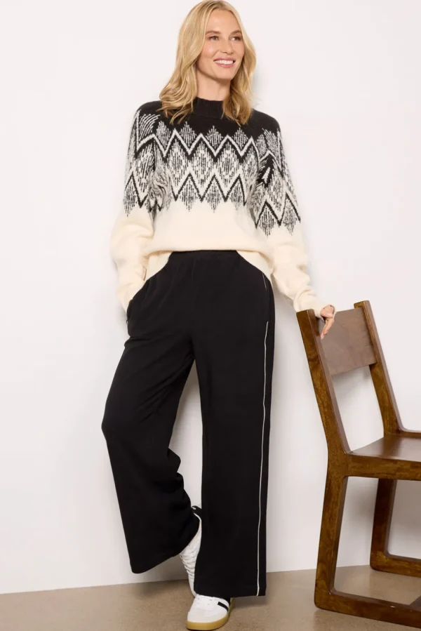 Siren Relaxed Jaquard Sweater