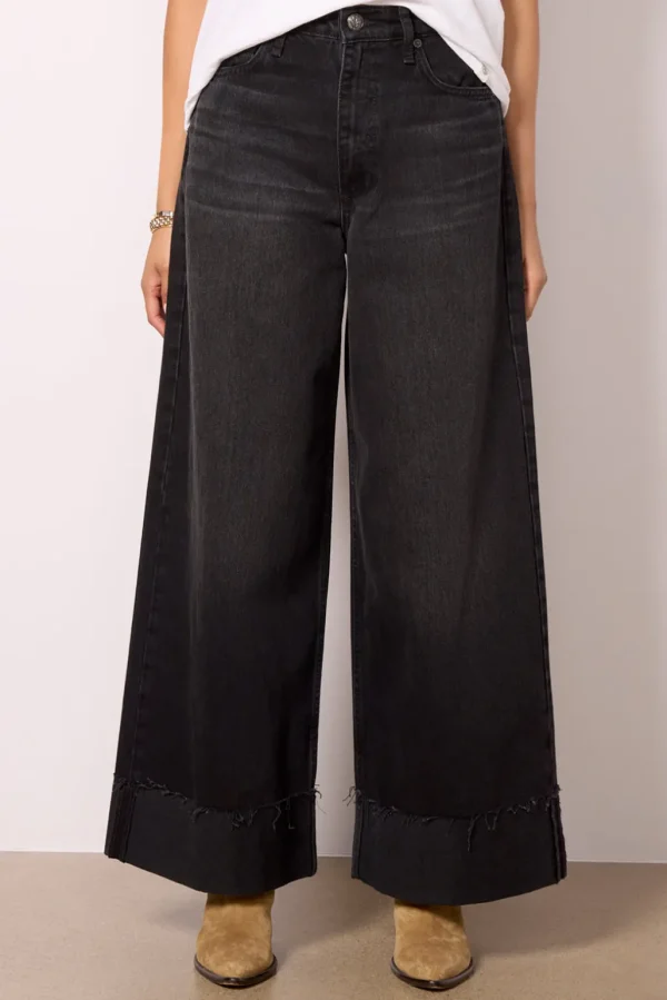 SOFIE HIGH-RISE ANKLE WIDE LEG WITH CUFF