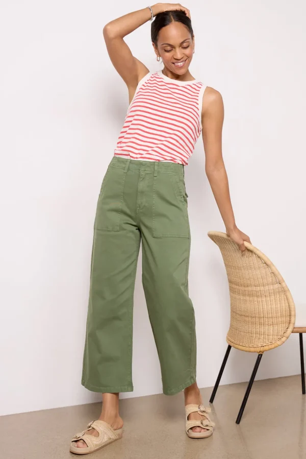 Sophia Wide Leg Utility Pant