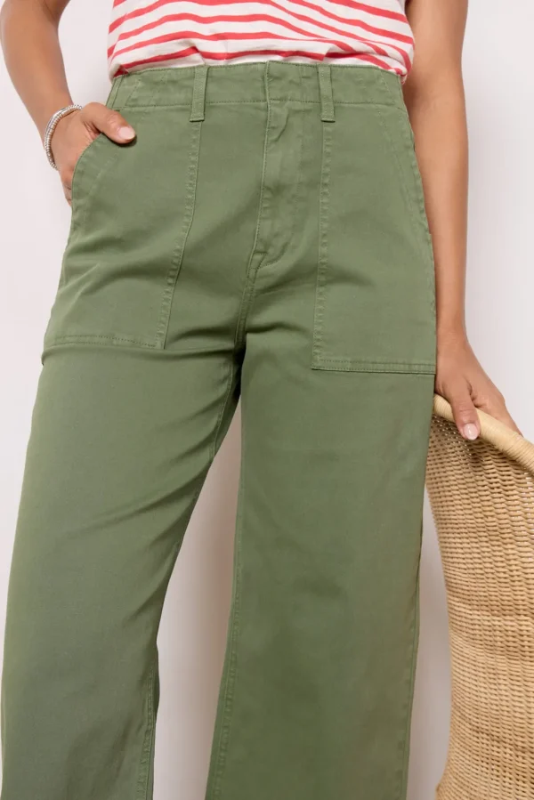 Sophia Wide Leg Utility Pant