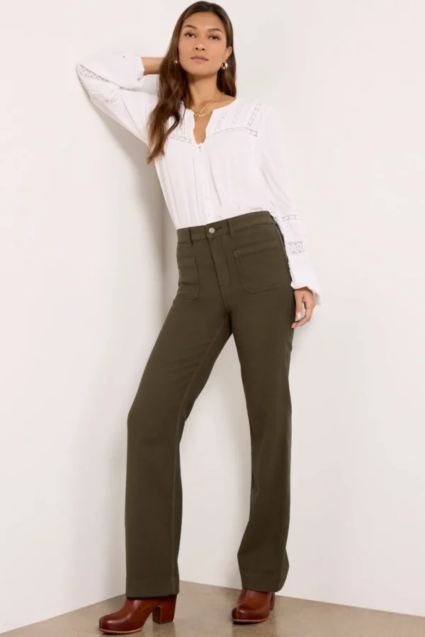 Stretch Terry Patch Pocket Pant