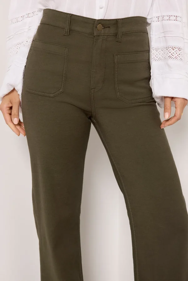 Stretch Terry Patch Pocket Pant