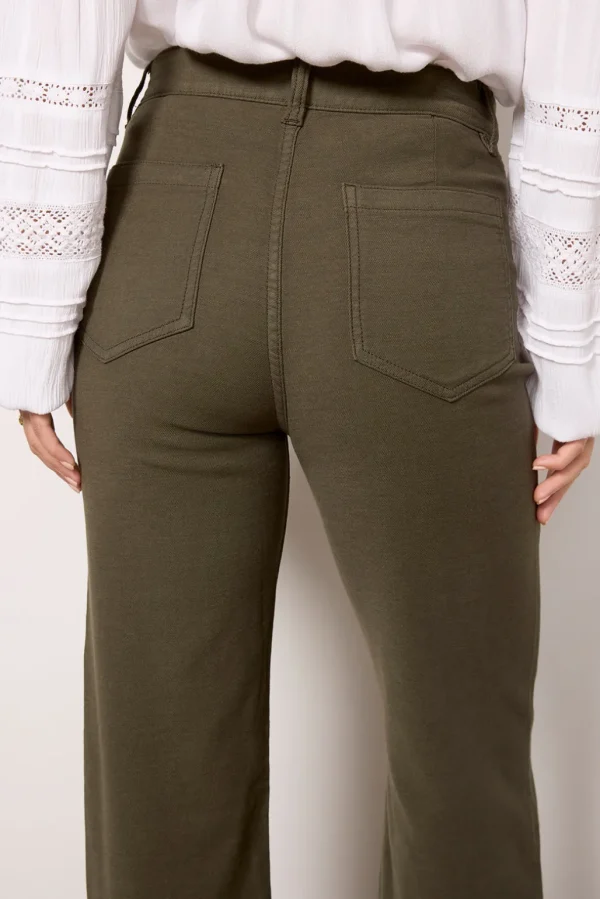 Stretch Terry Patch Pocket Pant