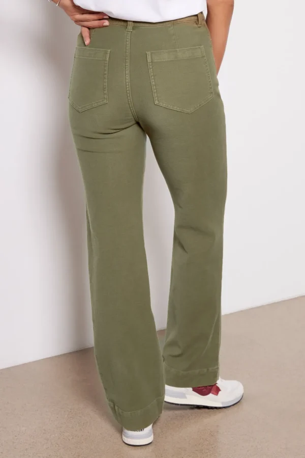 Stretch Terry Patch Pocket Pant