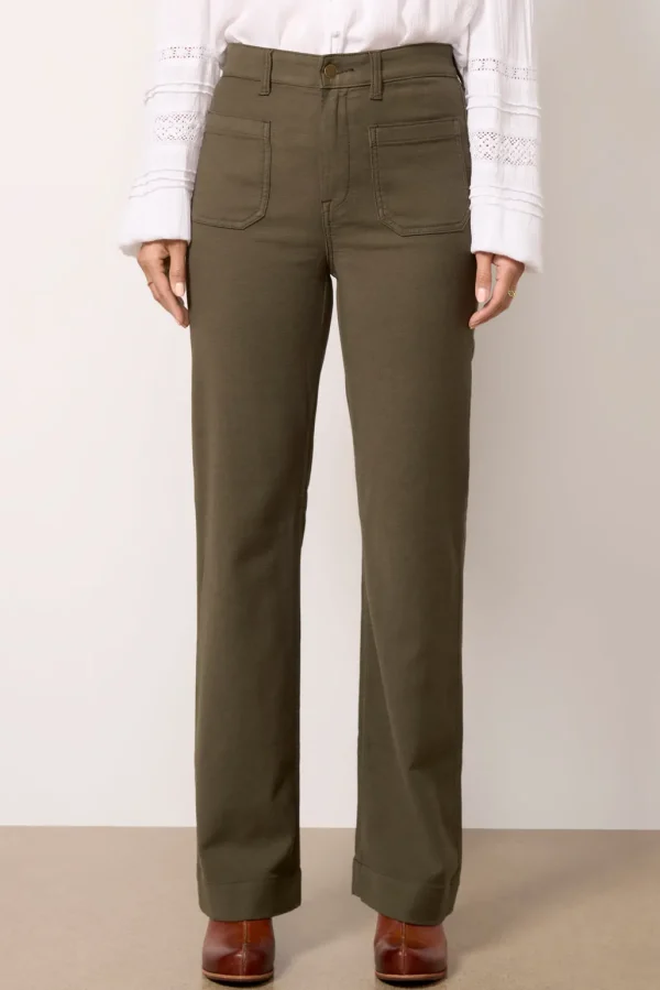 Stretch Terry Patch Pocket Pant