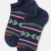 Ticking Stripe Fairisle Ankle