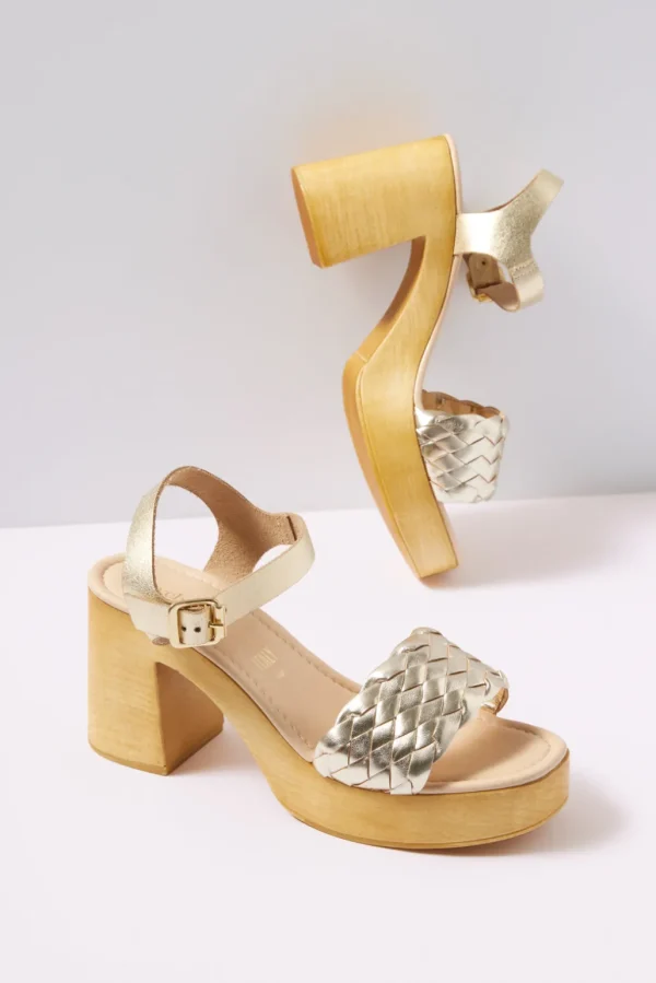 Timber Platform Sandal