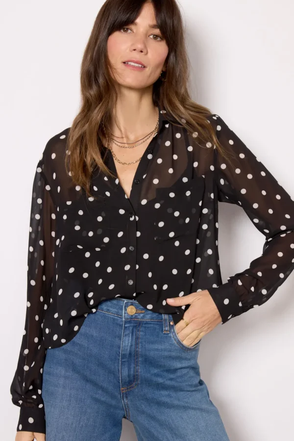 Vivienne Polka Dot Blouse