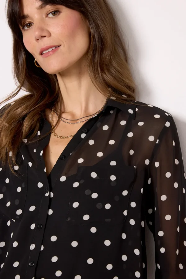 Vivienne Polka Dot Blouse