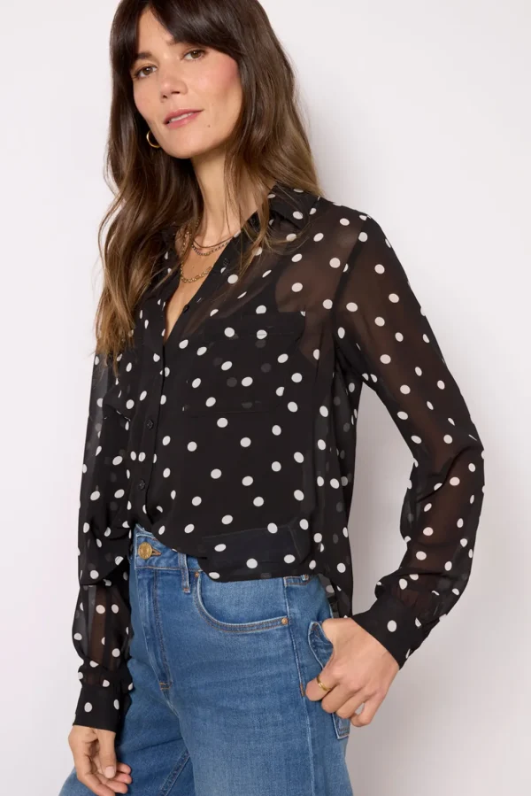 Vivienne Polka Dot Blouse