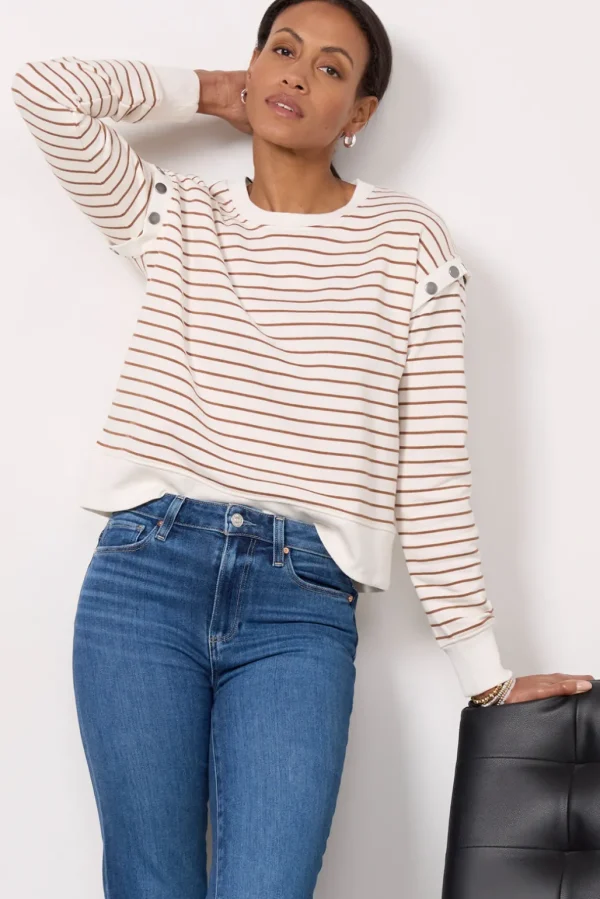 Willis Stripe Sweatshirt