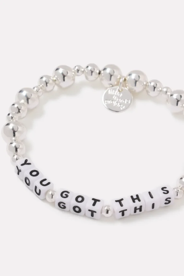 You Got This Metallic Bracelet